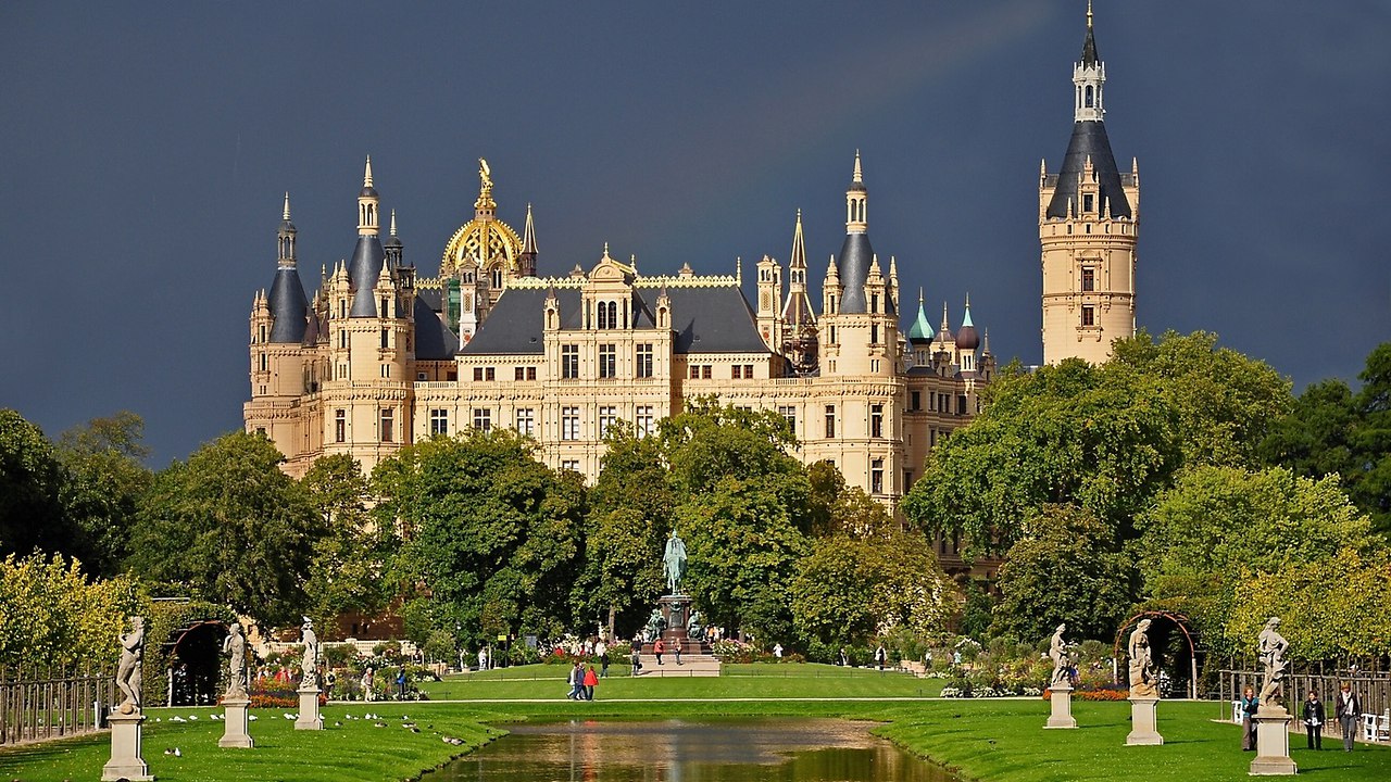 schwerin castle, germany