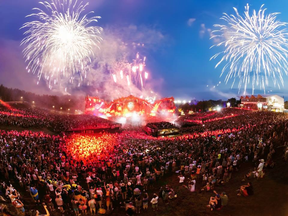 Night falls on Tomorowland, the world's largest electronic music festival.! ...