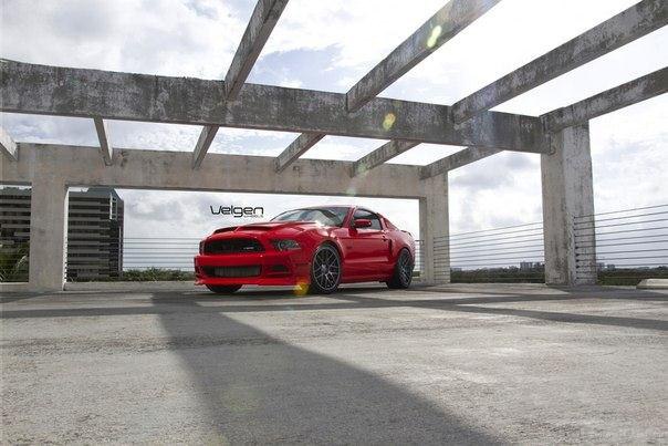 Twin Turbo Ford Mustang on Velgen VMB7 Wheels. - 3