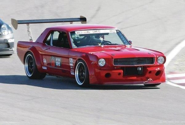 1966 Ford Mustang Pro Tuning by CorteX Racing.Двигатель: V8 LS7 427 c.i. / 568 hp @ 6,600 rpmКПП: ... - 2