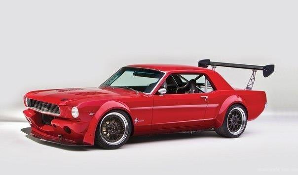 1966 Ford Mustang Pro Tuning by CorteX Racing.: V8 LS7 427 c.i. / 568 hp @ 6,600 rpm: ...