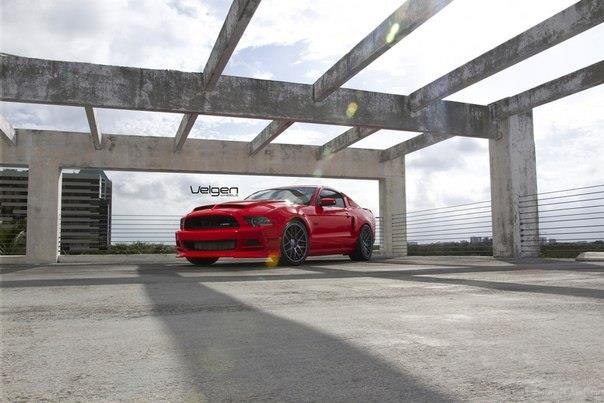 Twin Turbo Ford Mustang on Velgen VMB7 Wheels. - 3