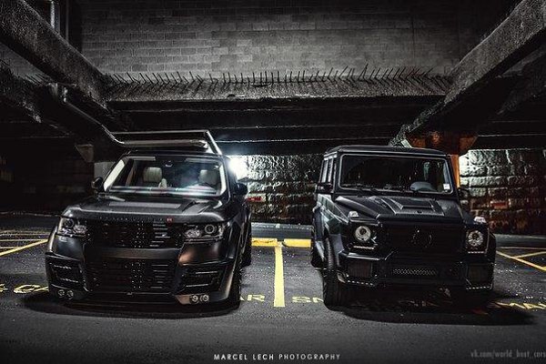 Range Rover Vogue Lumma CLR R & Brabus MB G 63 AMG. - 7