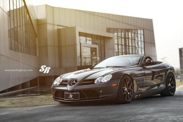 MB SLR McLaren Roadster. Wheels PUR 4OUR, 209, 2011.5 | Black Diamond