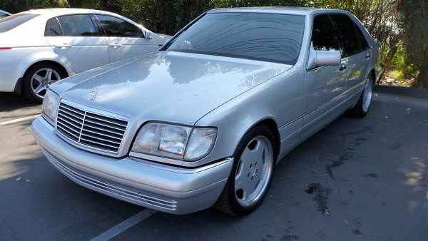 Mercedes-Benz S600 W140 Silver on AMG - 4