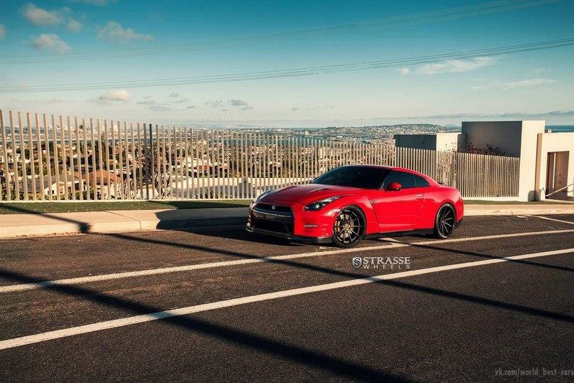 700- Nissan GT-R Alpha 7   Strasse Wheels - 4