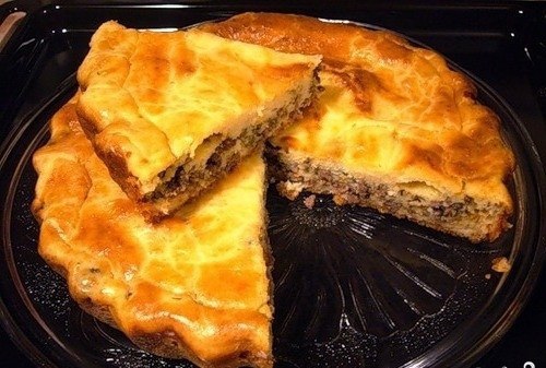 МЯСНОЙ ПИРОГ - ЛЕГЧЕ НЕ БЫВАЕТ!!! Лучшего теста для наливных пирогов я нигде не встречала.Основное ...