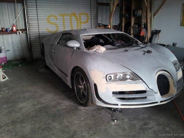Bugatti Veyron  Pontiac GTO
