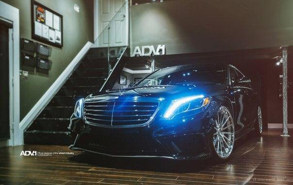 Mercedes-Benz S 63 AMG (W222) on ADV.1 Wheels. - 2