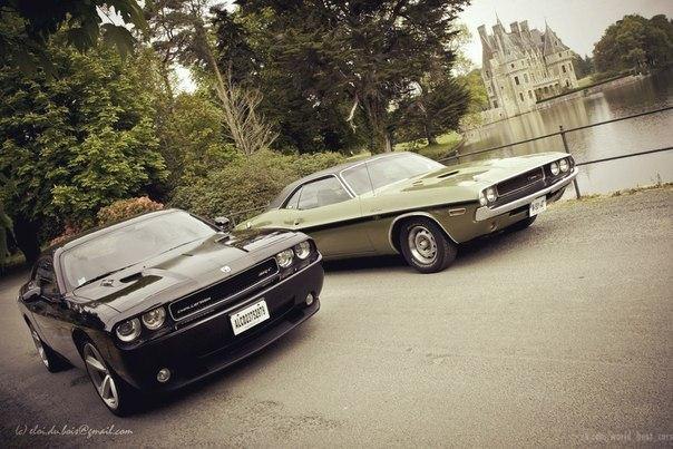 1970 Dodge Challenger R/T vs. 2010 Dodge Challenger SRT8