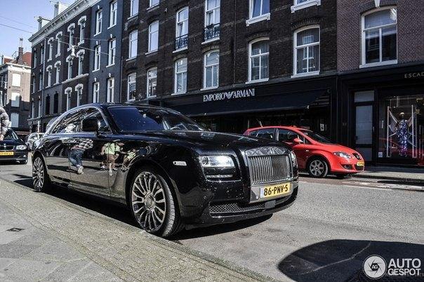 Rolls-Royce Ghost on Mansory Wheels. - 2