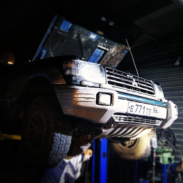  )    , - )) #trip #road #Russia #Mitsubishi ...