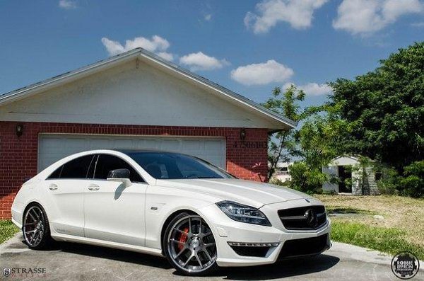 RENNtech Mercedes-Benz CLS 63 AMG on Strasse Wheels.