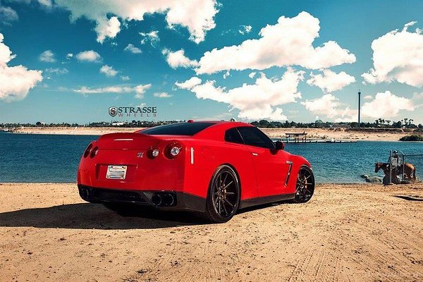 700- Nissan GT-R Alpha 7   Strasse Wheels - 3