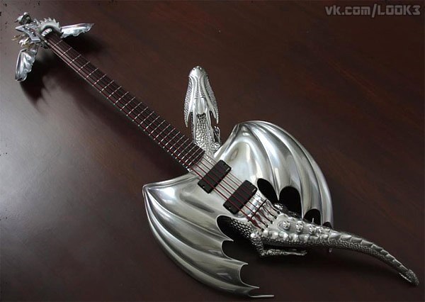 Draco guitar by Emerald Guitars.