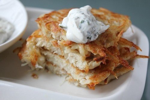 Картофельные блины с куриным фаршем.Ингредиенты:250 гр куриного фарша400 гр чищенного картофеля1 ...