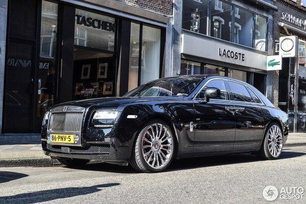 Rolls-Royce Ghost on Mansory Wheels.