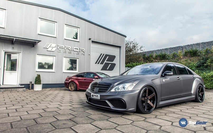 PRIOR-DESIGN Black Edition V3 Widebody for S-Class - 8