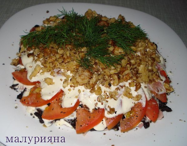 ТОР - 10 Вкуснейших мясных салатов.Только у нас и только для Вас!)1. Салат "Рог ... - 8