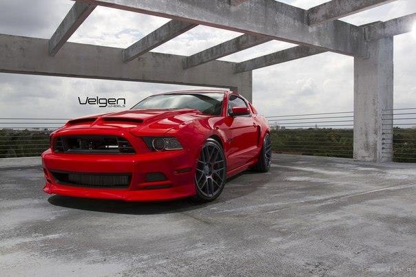 Twin Turbo Ford Mustang on Velgen VMB7 Wheels. - 7