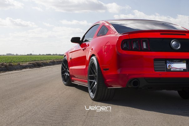 Ford Mustang GT on Velgen VMB7 Wheels. 20x9 & 20x10.5 - 7