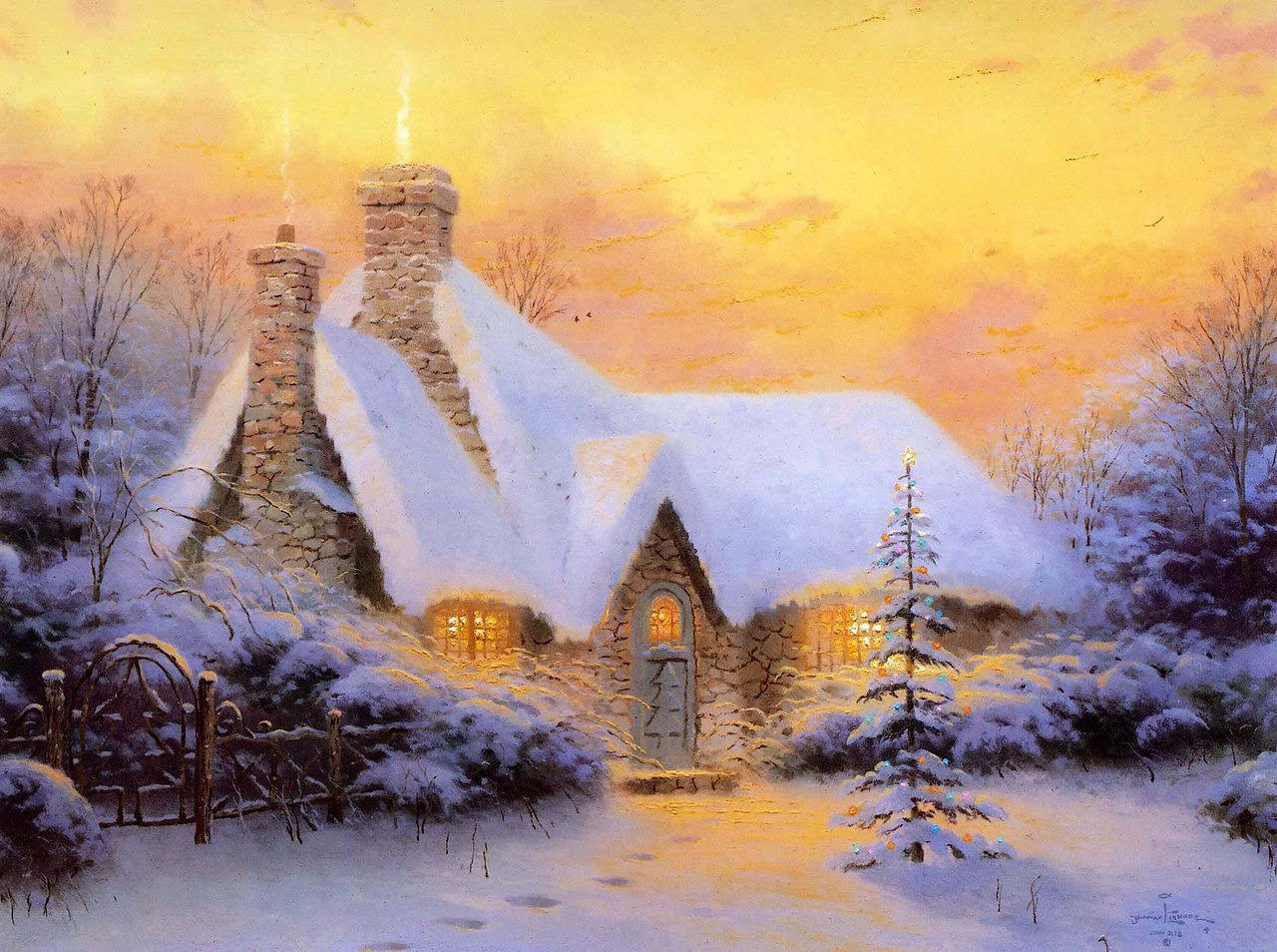   (Thomas Kinkade)   .18  1958.  6  2012.) ... - 5