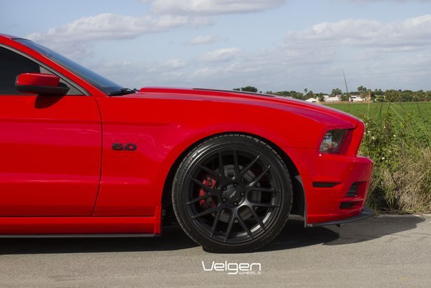 Ford Mustang GT on Velgen VMB7 Wheels. 20x9 & 20x10.5 - 3