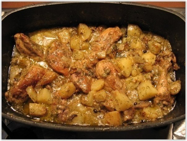 Курица по-купечески.Ингредиенты:- курица - 160г- картофель - 1 шт.- помидор - 1 шт.- шампиньоны - ...