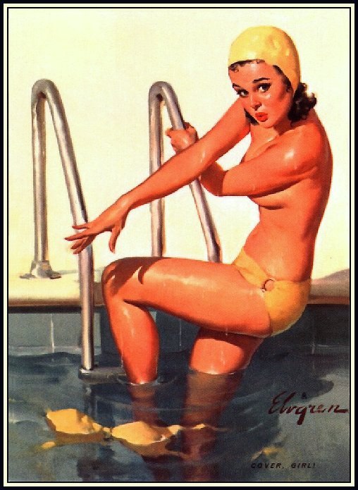 18+ PIN UP - GIL ELVGREN   (. Gil Elvgren,  Gillette Elvgren, 15  1914 ... - 18