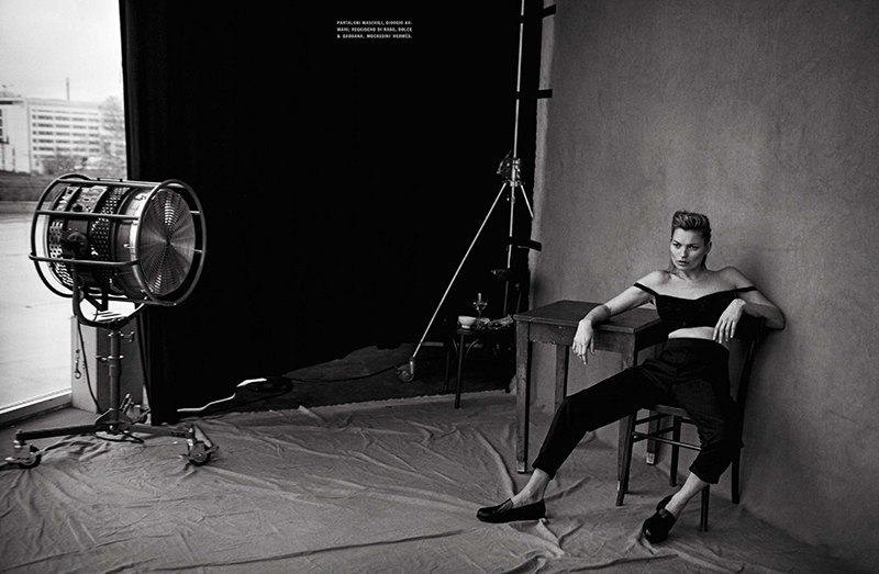 Kate Moss by Peter Lindbergh for Vogue Italia January 2015 - 6