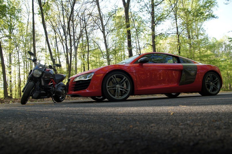 Audi R8 & Ducati Diavel Carbon. - 2