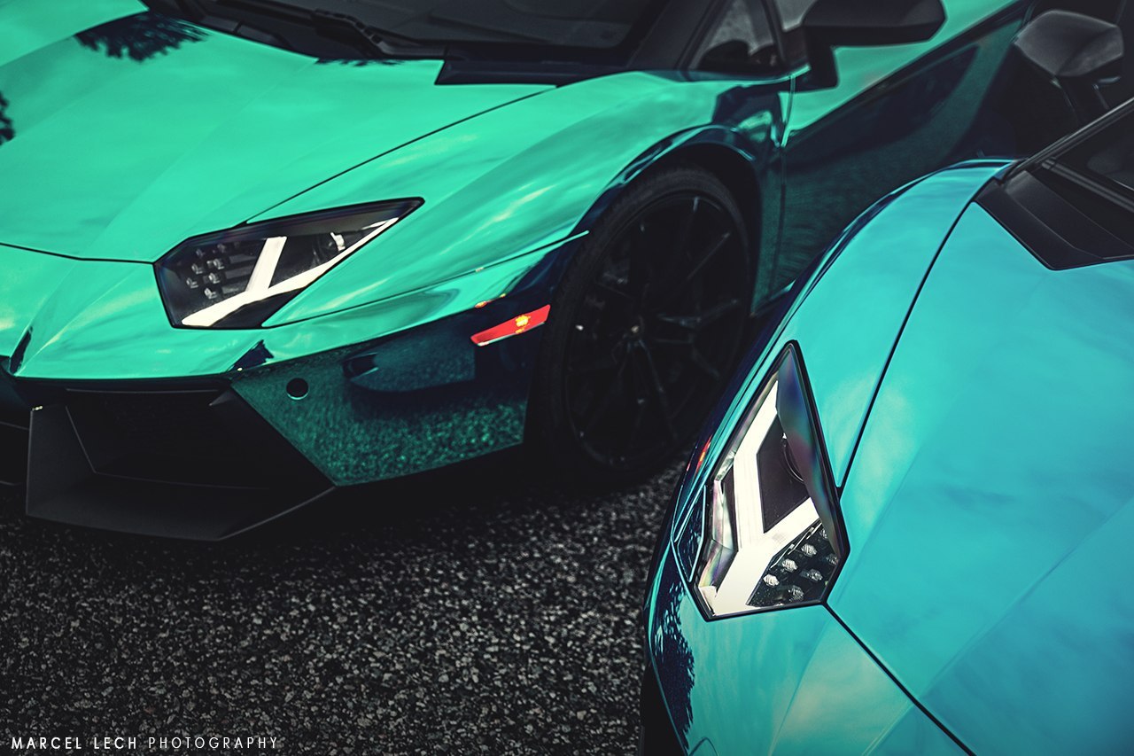 CHROME Lamborghini Aventador By Marcel Lech - 3