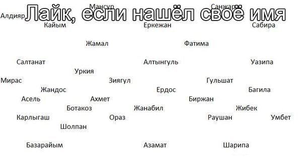 Напиши свое имя в поиске музыка. Лайк если нашел свое имя. Найди своё имя. Кыргызские имена для мальчиков. Кыргызские имена для игр.