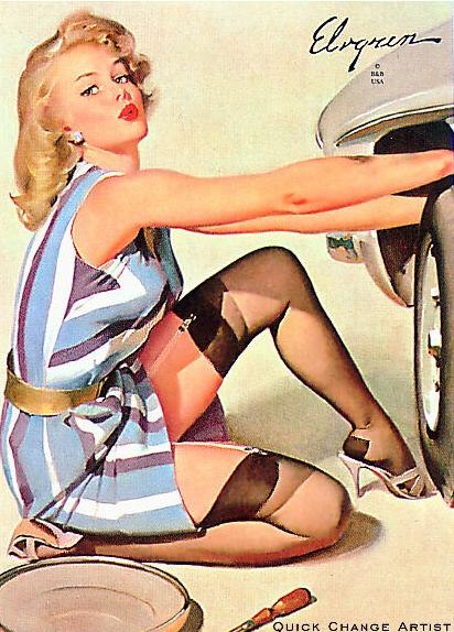 18+ PIN UP - GIL ELVGREN Джил Элвгрен (англ. Gil Elvgren, урождённый Gillette Elvgren, 15 марта 1914 ... - 79
