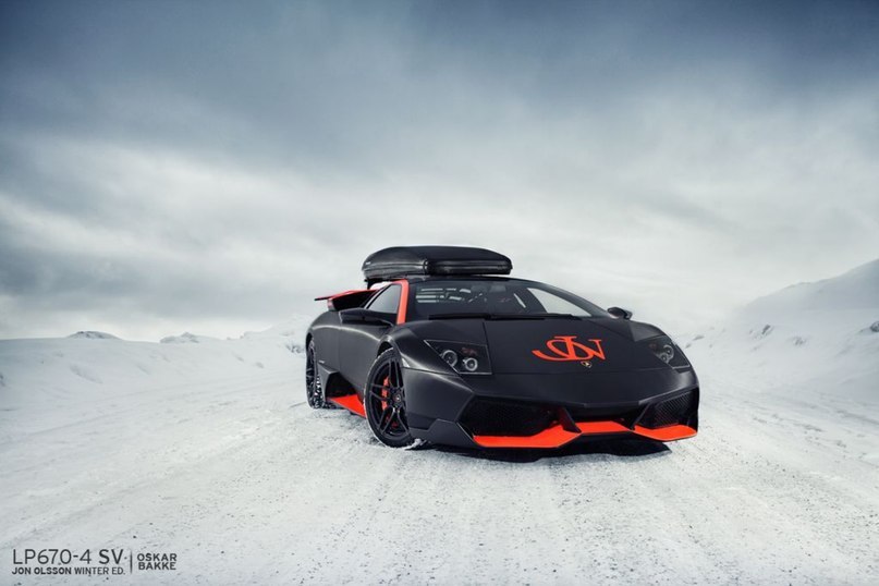 Lamborghini Murcielago SV LP670-4 Winter Editon.