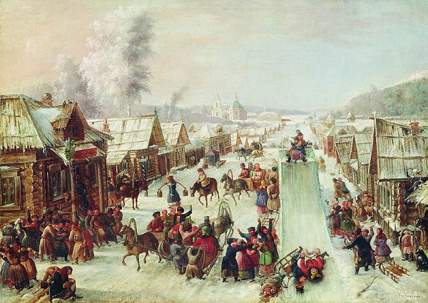 История Масленицы на Руси. ================== Масленица, Масленица! Мы тобою хвалимся, На горах ... - 9