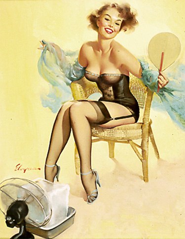 18+ PIN UP - GIL ELVGREN Джил Элвгрен (англ. Gil Elvgren, урождённый Gillette Elvgren, 15 марта 1914 ... - 67