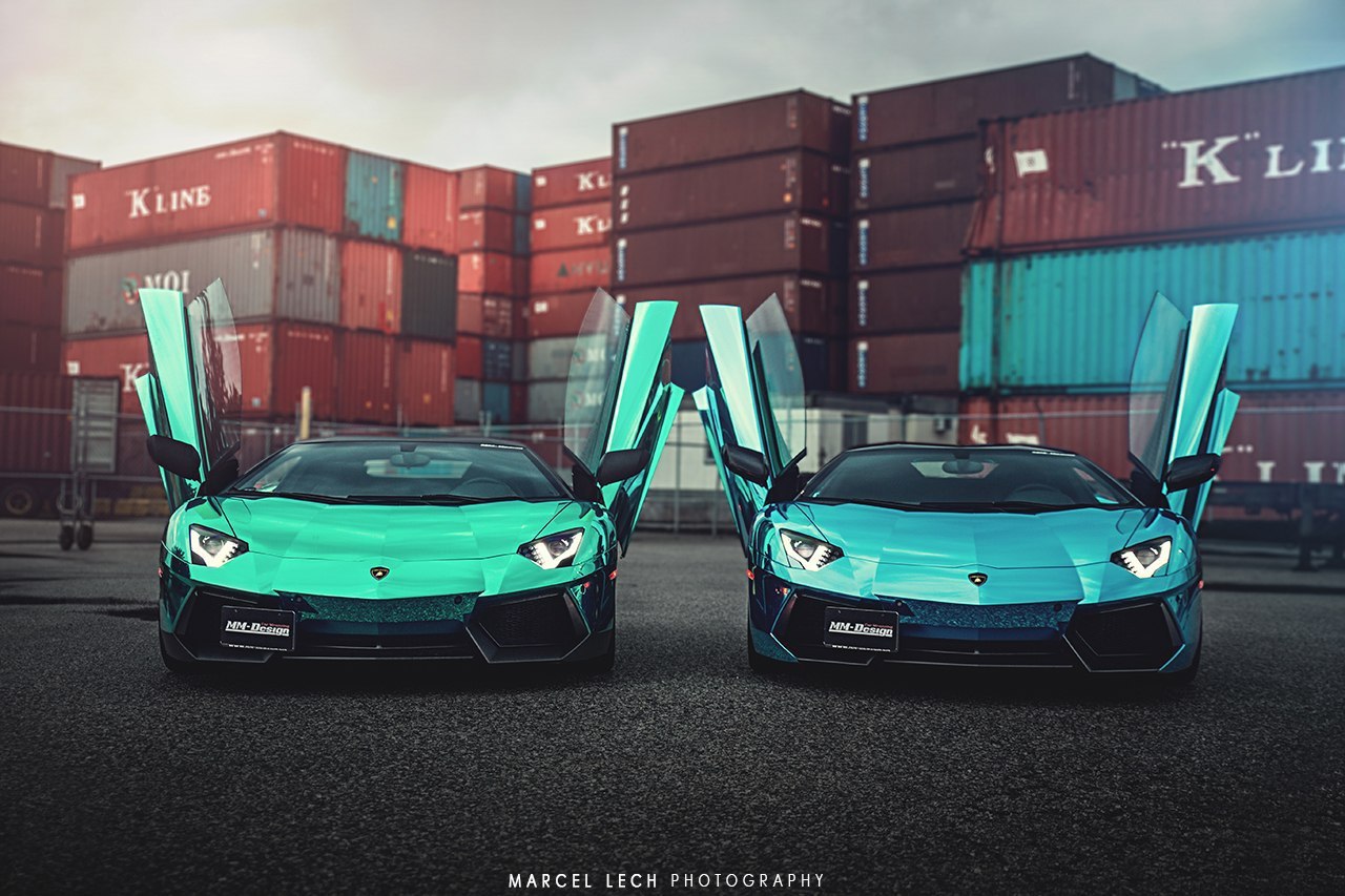 CHROME Lamborghini Aventador By Marcel Lech - 2