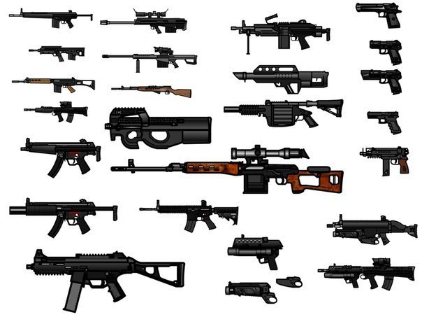 WEAPON – оружие. Unfortunately, weapons are an inevitable part of our life. firearms – огнестрельное ...
