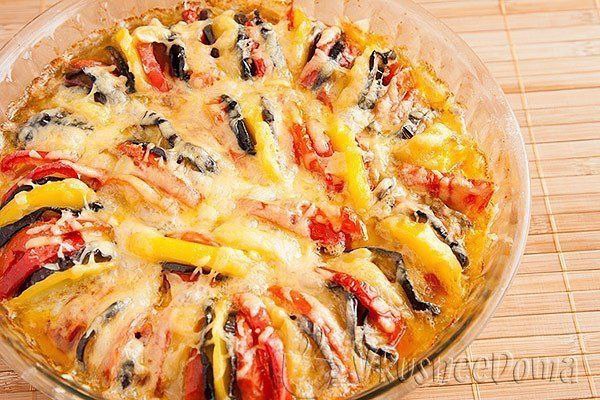Мусака по болгарски.баклажаны – 3 шт (средние)картошка – 3 штперец болгарский – 2 штпомидоры – 4 ... - 10