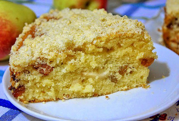 Пирог с яблоками