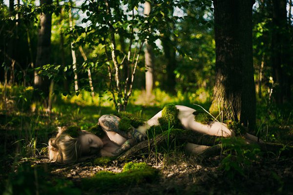 Сюрреалистические портреты девушек от Karolina Ryvolova - 29