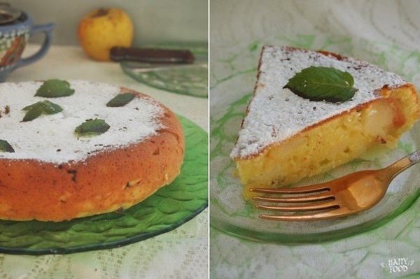 Творожный пирог с яблоком и изюмом в мультиварке.Я обожаю творожную выпечку - она всегда такая ... - 7