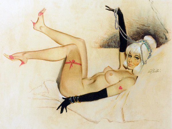 18 + Классика пин-апа — Fritz Willis.Летом 1946 года журнал Esquire выбрал Фрица Уиллиса (Fritz ... - 4