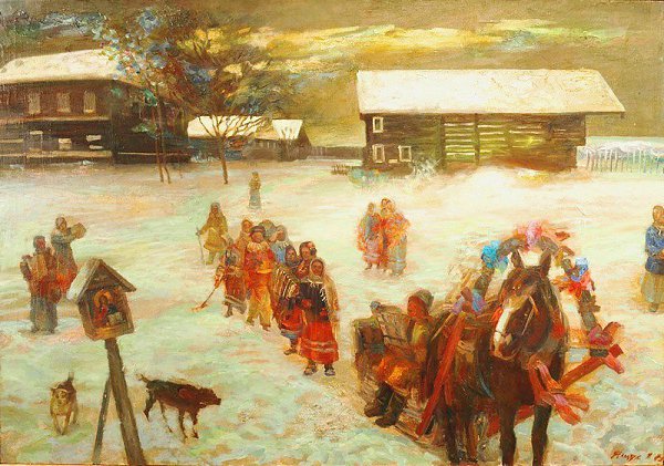 История Масленицы на Руси. ================== Масленица, Масленица! Мы тобою хвалимся, На горах ... - 10