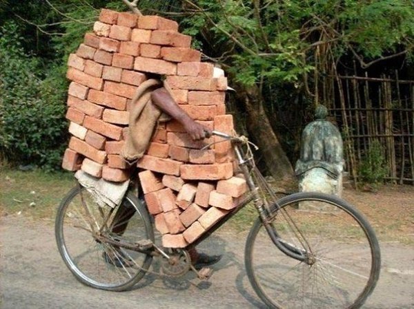 Впихнуть невпихуемое. 10 перегруженных транспортных средств, которые всё равно едут. - 7