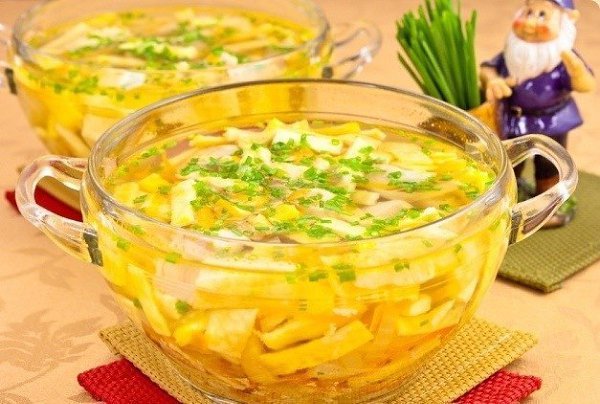 ТОР - 10 ПРОСТО ШИКАРНЫХ ПЕРВЫХ БЛЮД! 1. Вкусный суп с копченостями и кукурузой Ингредиенты: 1-1,5 ... - 9