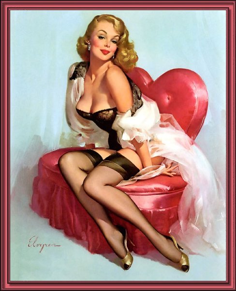 18+ PIN UP - GIL ELVGREN Джил Элвгрен (англ. Gil Elvgren, урождённый Gillette Elvgren, 15 марта 1914 ... - 121