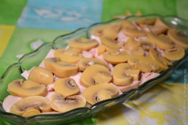 Салат с грибами и сыром "Искушение" Для приготовления салата с грибами и сыром «Искушение» ... - 8