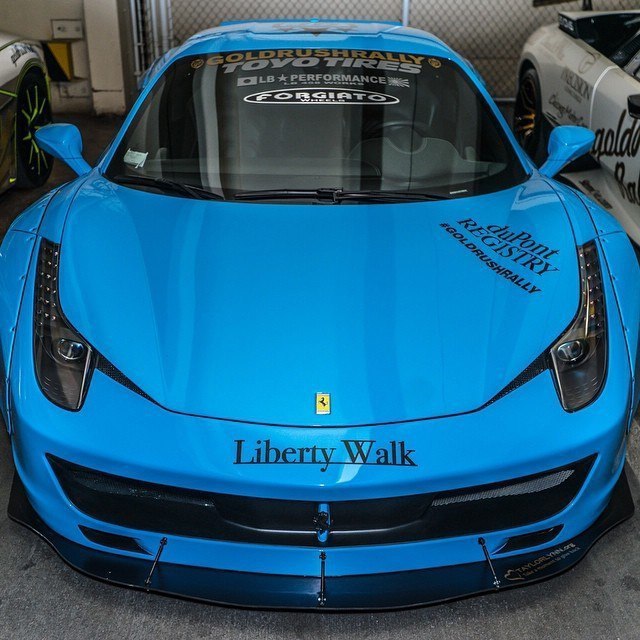 Ferrari 458 Italia Liberty walk